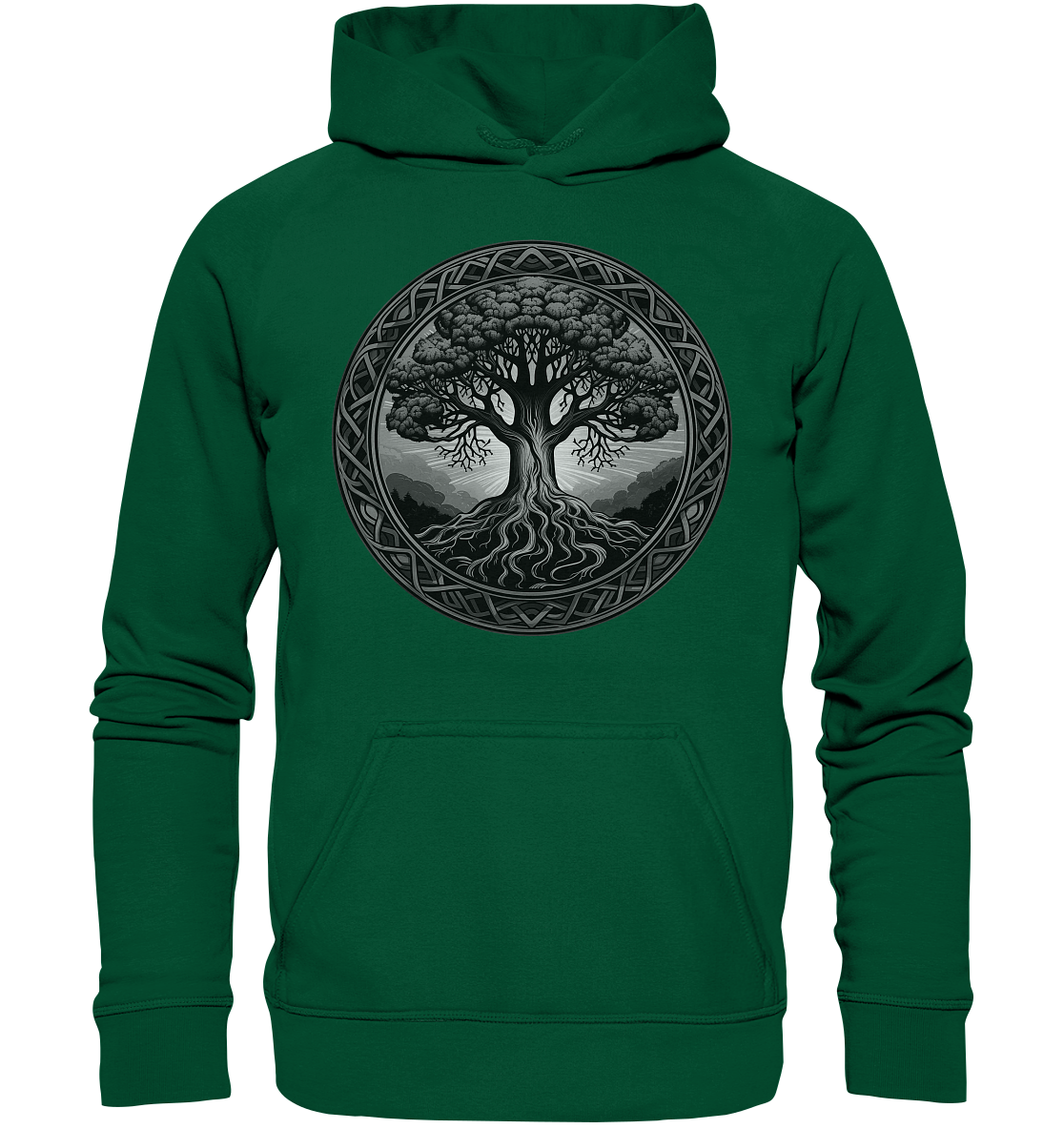 Celtic Tree III - Basic Unisex Hoodie