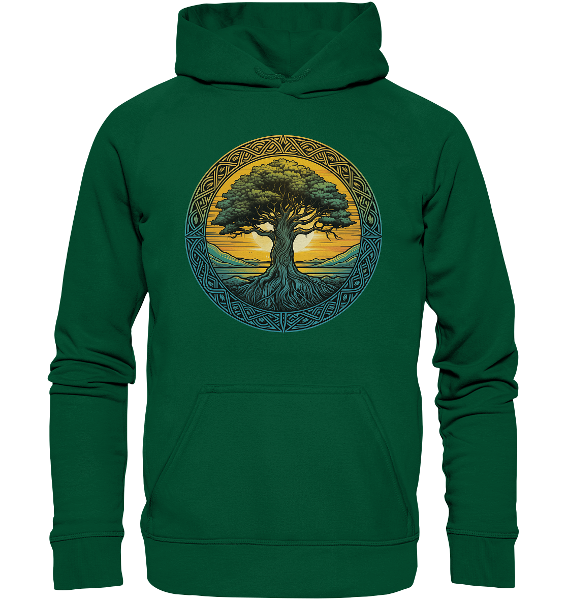 Celtic Tree II - Basic Unisex Hoodie