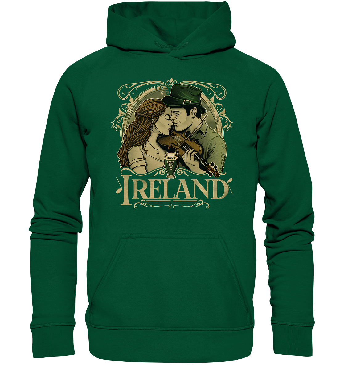 Ireland "Irish Couple I" - Basic Unisex Hoodie