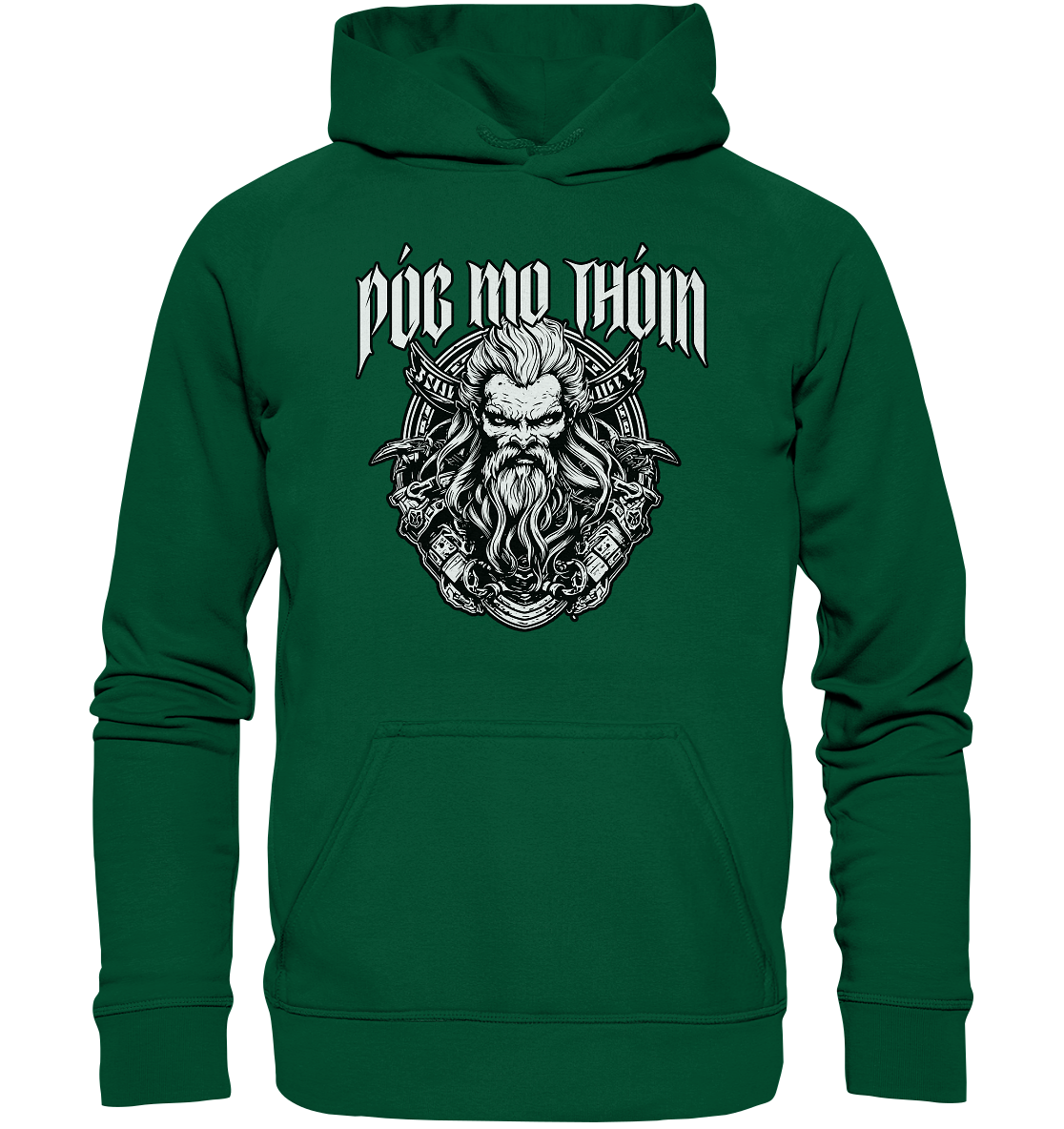 Póg Mo Thóin Streetwear "Celtic Warrior III" - Basic Unisex Hoodie