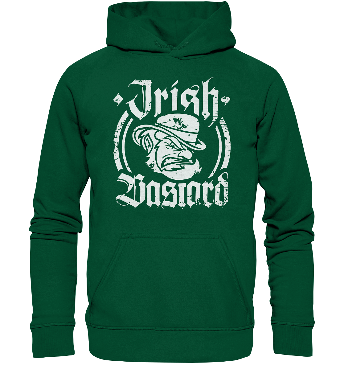 Irish Bastard "Leprechaun I"  - Basic Unisex Hoodie