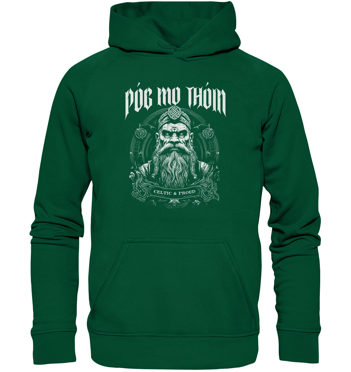 Póg Mo Thóin Streetwear "Celtic & Proud" - Basic Unisex Hoodie