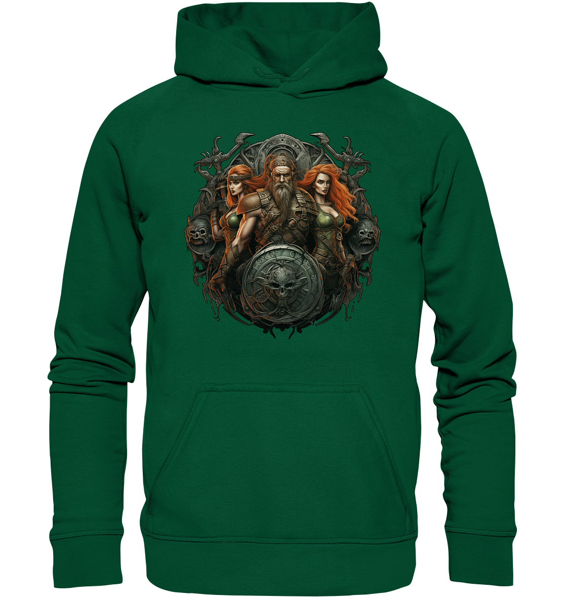 Celtic Warrior "Shield" - Basic Unisex Hoodie