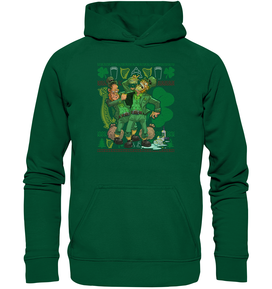 Leprechauns (Christmas) - Basic Unisex Hoodie