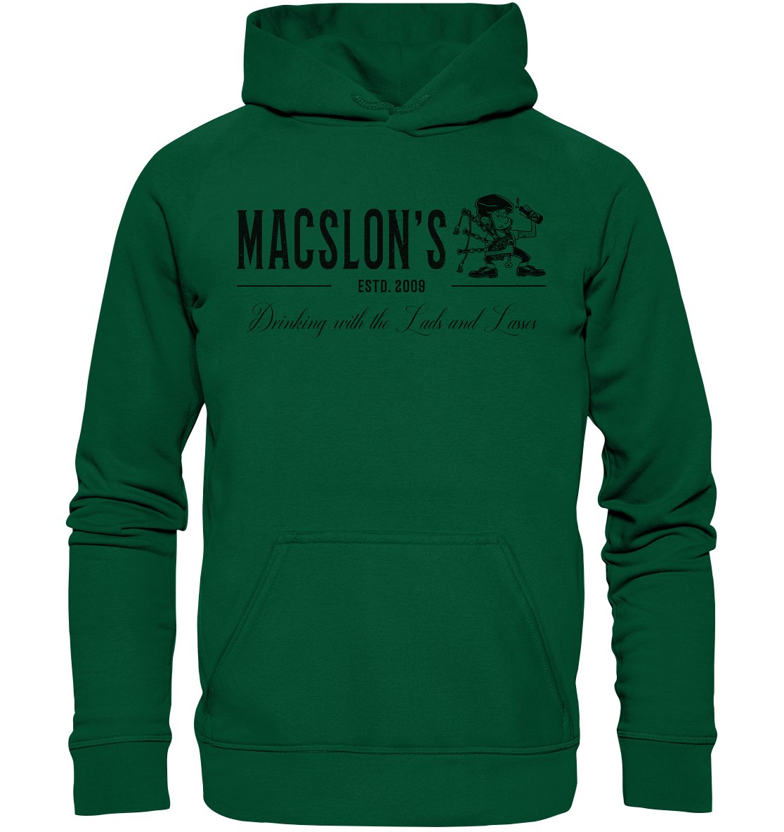 MacSlon's "Drinking With The Lads & Lasses" - Basic Unisex Hoodie