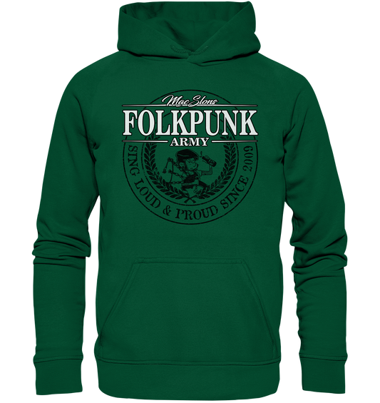 MacSlon's "Folkpunk Army" - Basic Unisex Hoodie