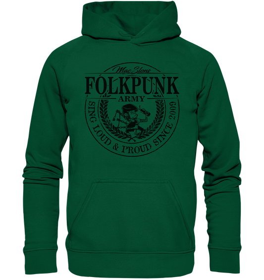 MacSlon's "Folkpunk Army" - Basic Unisex Hoodie