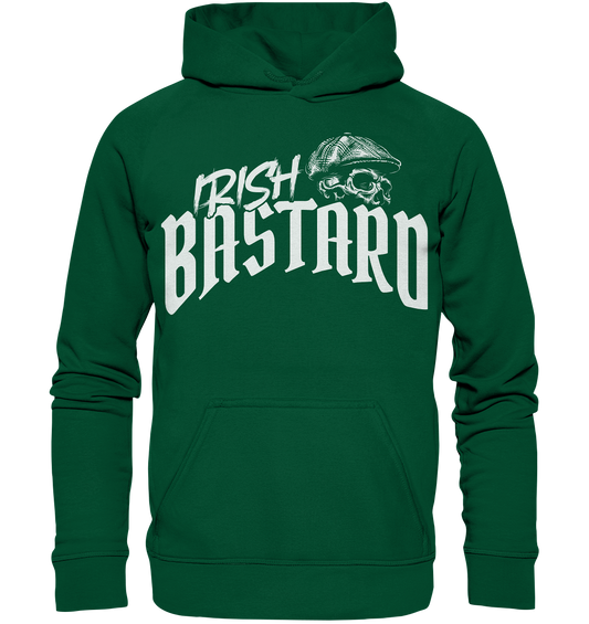 Irish Bastard "Flatcap-Skull V" - Basic Unisex Hoodie