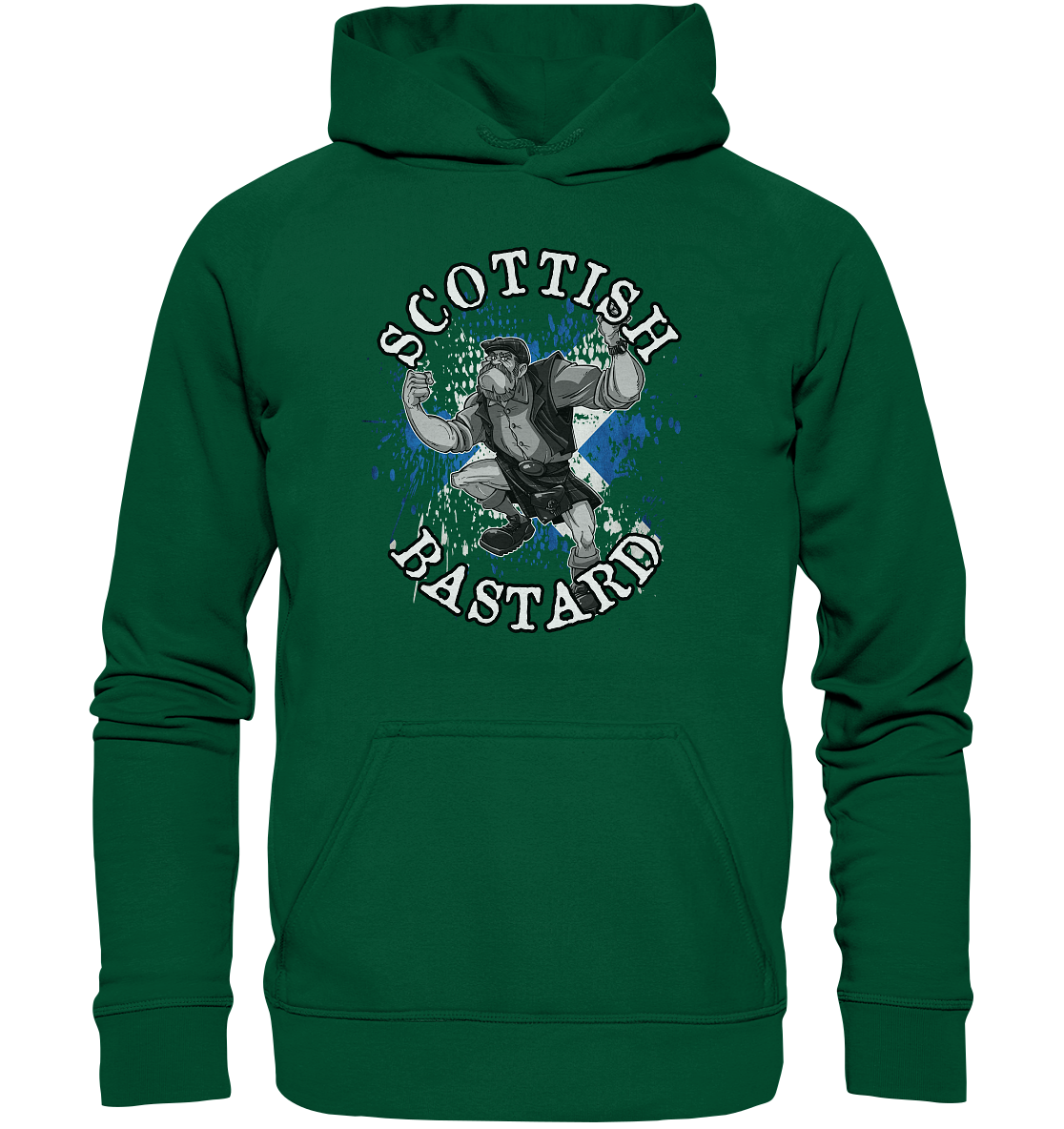 "Scottish Bastard" - Basic Unisex Hoodie