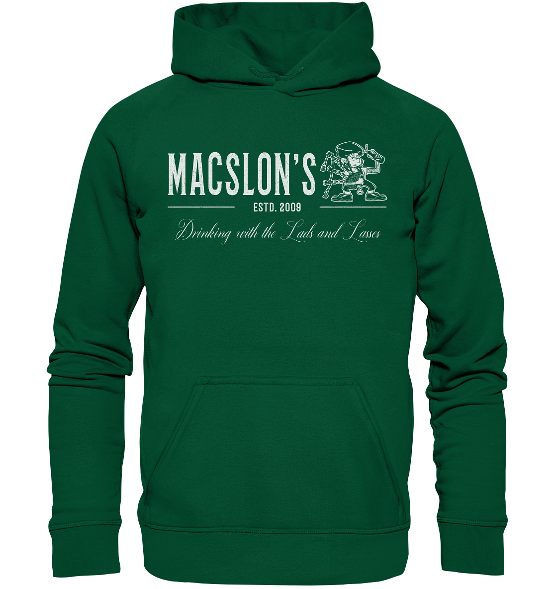 MacSlon's "Drinking With The Lads & Lasses" - Basic Unisex Hoodie