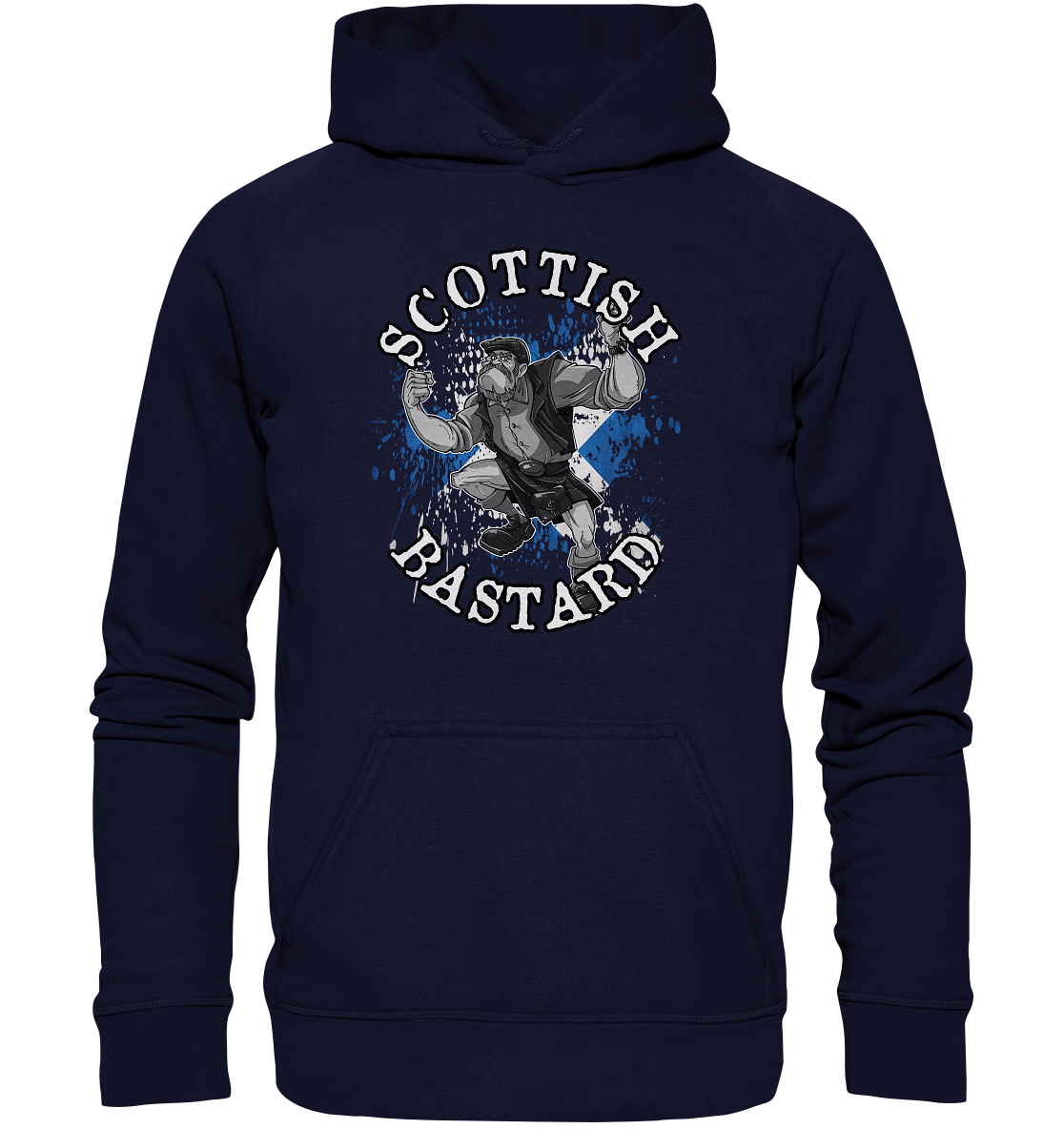 "Scottish Bastard" - Basic Unisex Hoodie