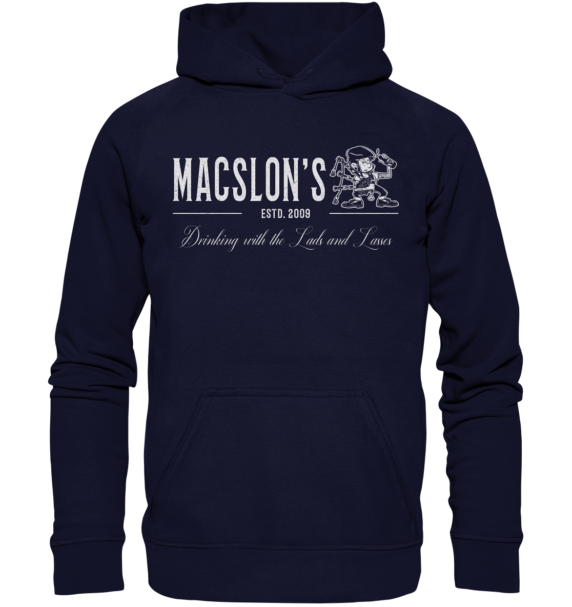 MacSlon's "Drinking With The Lads & Lasses" - Basic Unisex Hoodie