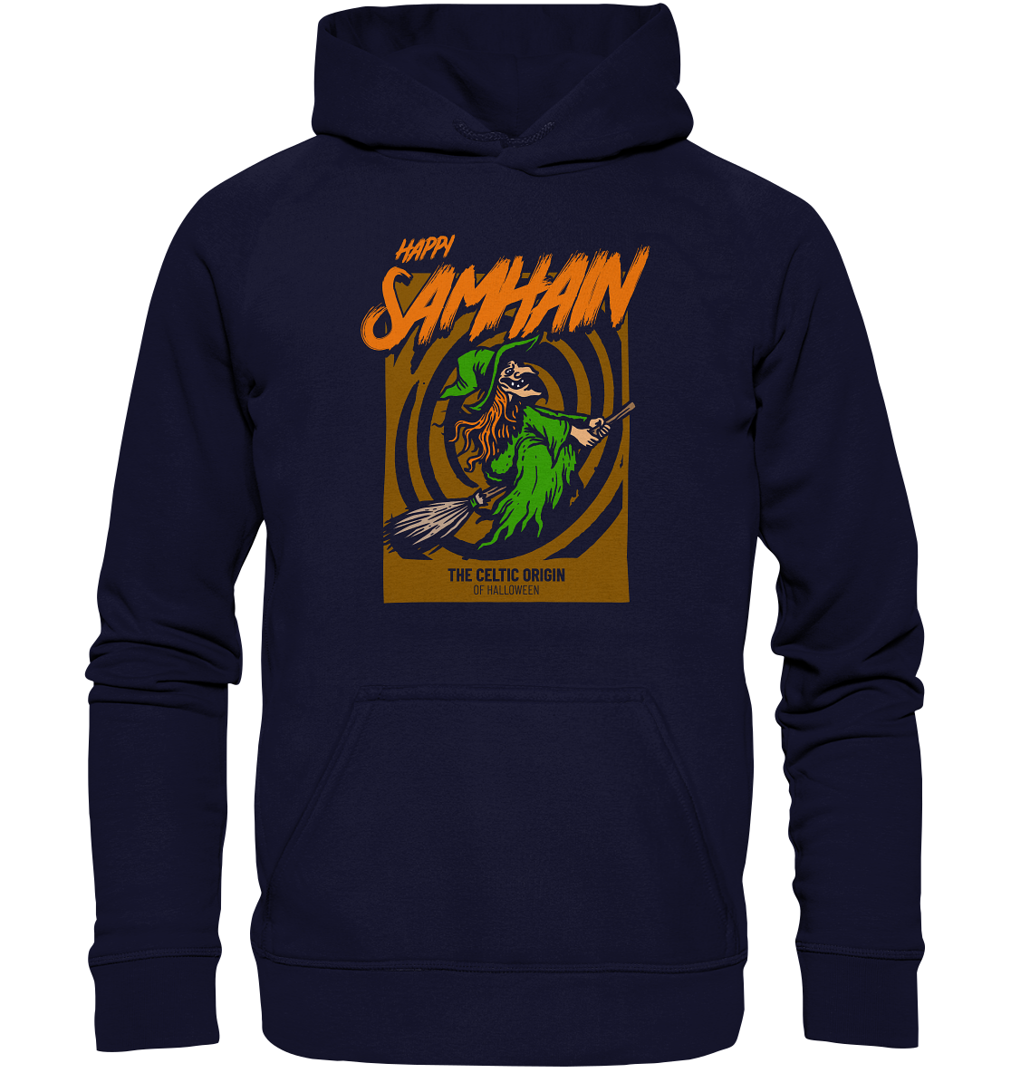 Happy Samhain "Witch" - Basic Unisex Hoodie