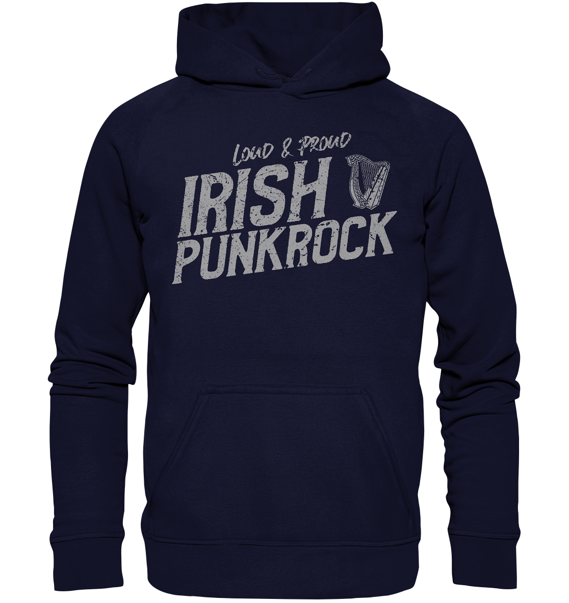 Irish Punkrock "Loud & Proud" - Basic Unisex Hoodie