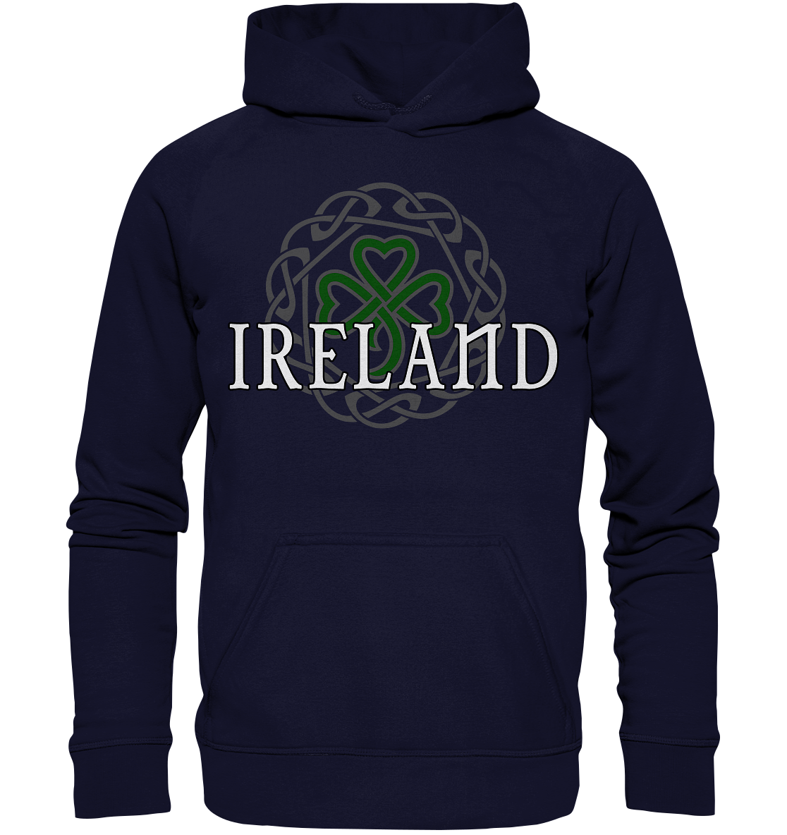 Ireland "Celtic Knot / Shamrock" - Basic Unisex Hoodie