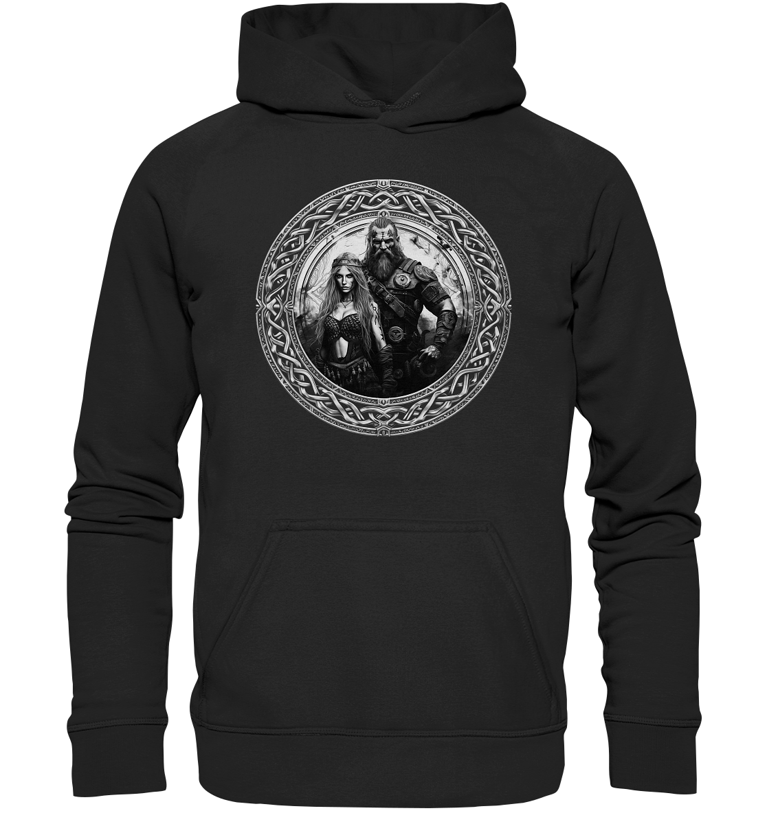 Celtic Warrior "Couple" - Basic Unisex Hoodie