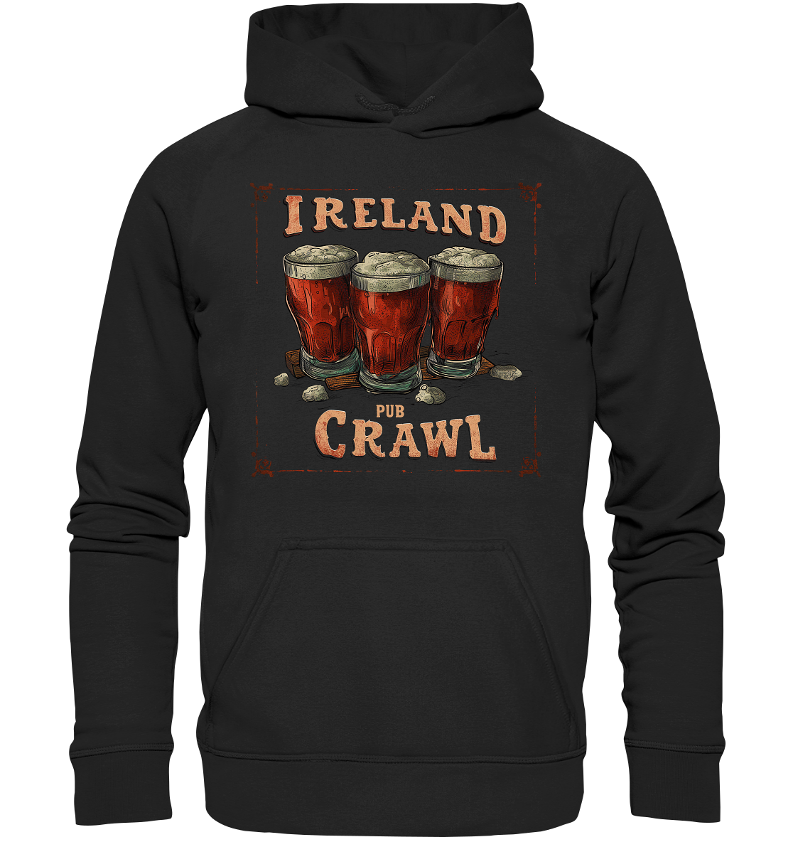 Ireland "Pub Crawl II" - Basic Unisex Hoodie