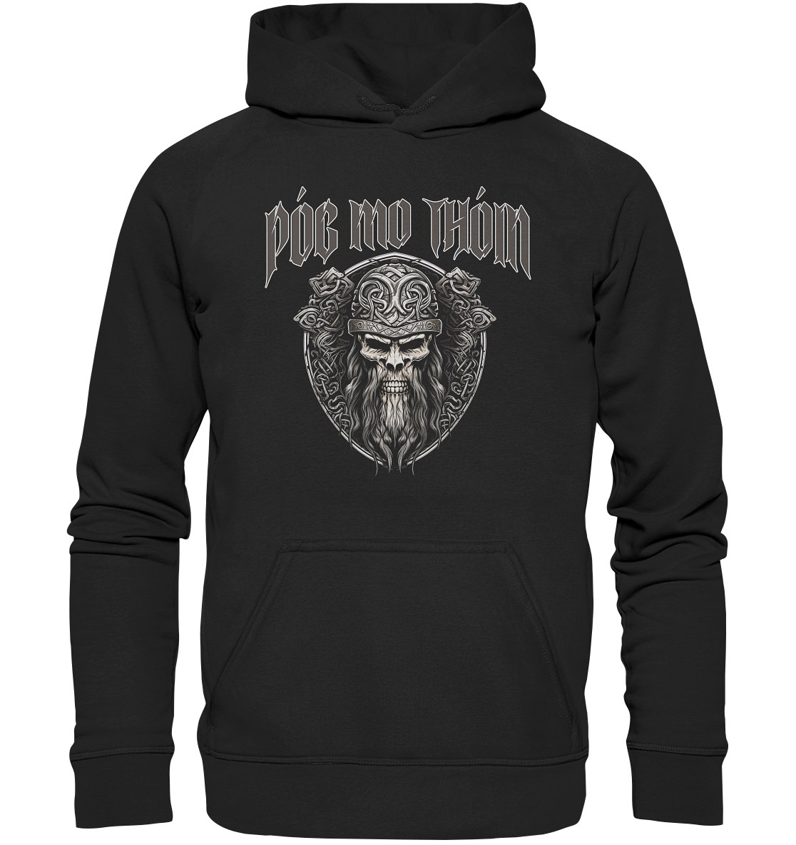 Póg Mo Thóin Streetwear "Celtic Warrior" - Basic Unisex Hoodie