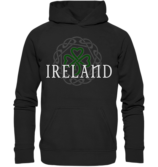 Ireland "Celtic Knot / Shamrock" - Basic Unisex Hoodie