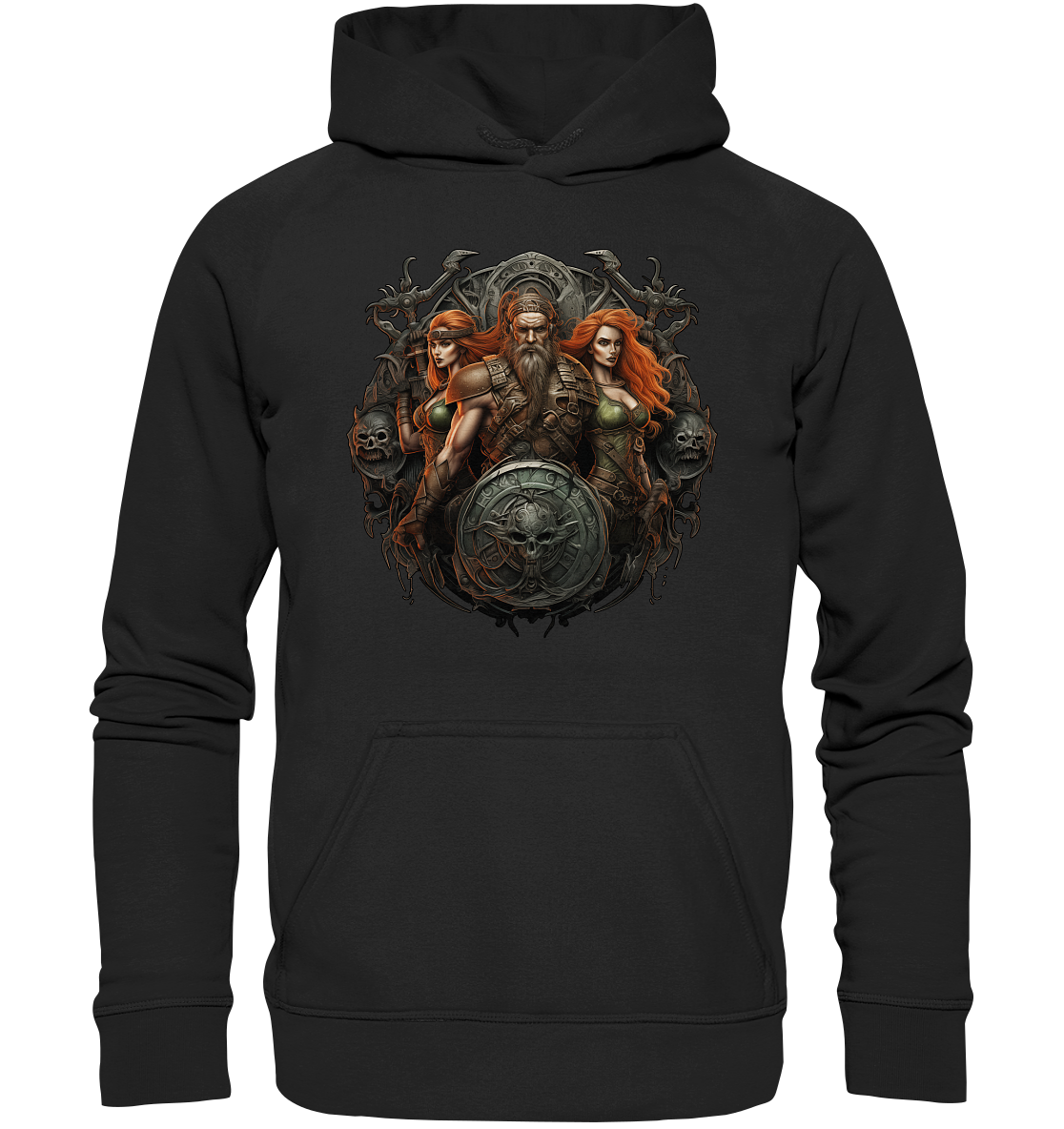 Celtic Warrior "Shield" - Basic Unisex Hoodie