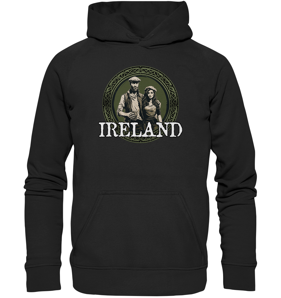 Ireland "Irish Couple" - Basic Unisex Hoodie