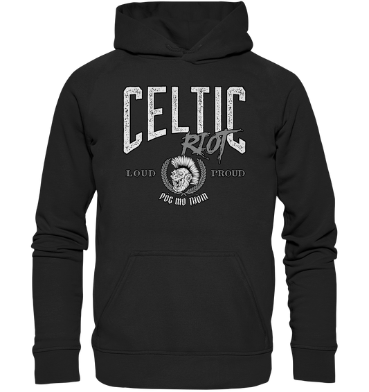 Póg Mo Thóin Streetwear "Celtic Riot" - Basic Unisex Hoodie