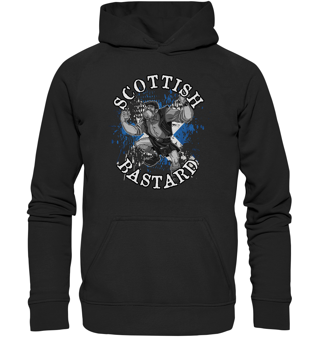 "Scottish Bastard" - Basic Unisex Hoodie