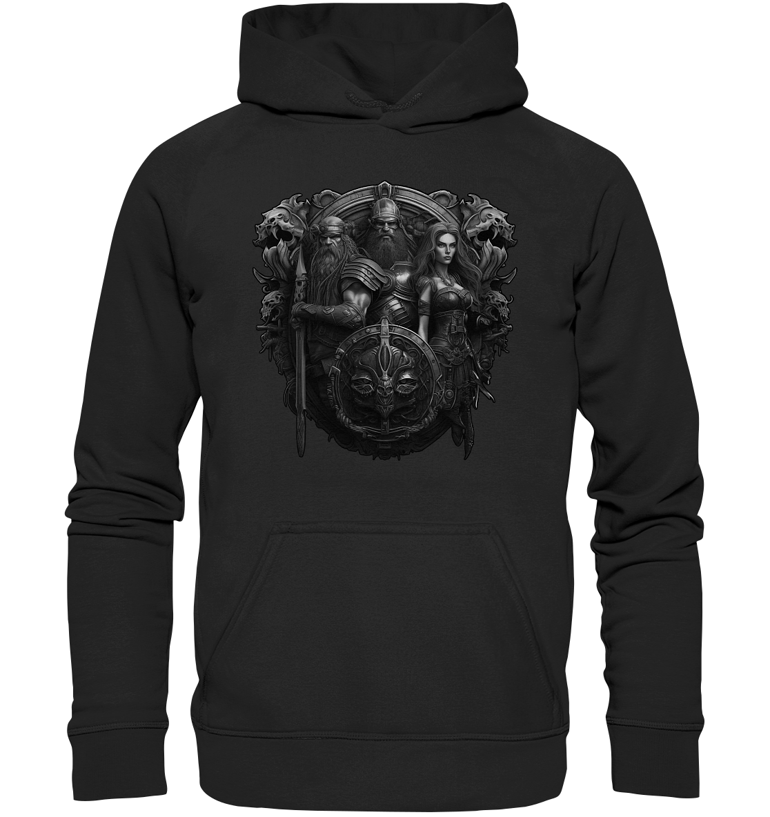 Celtic Warrior "Shield II" - Basic Unisex Hoodie