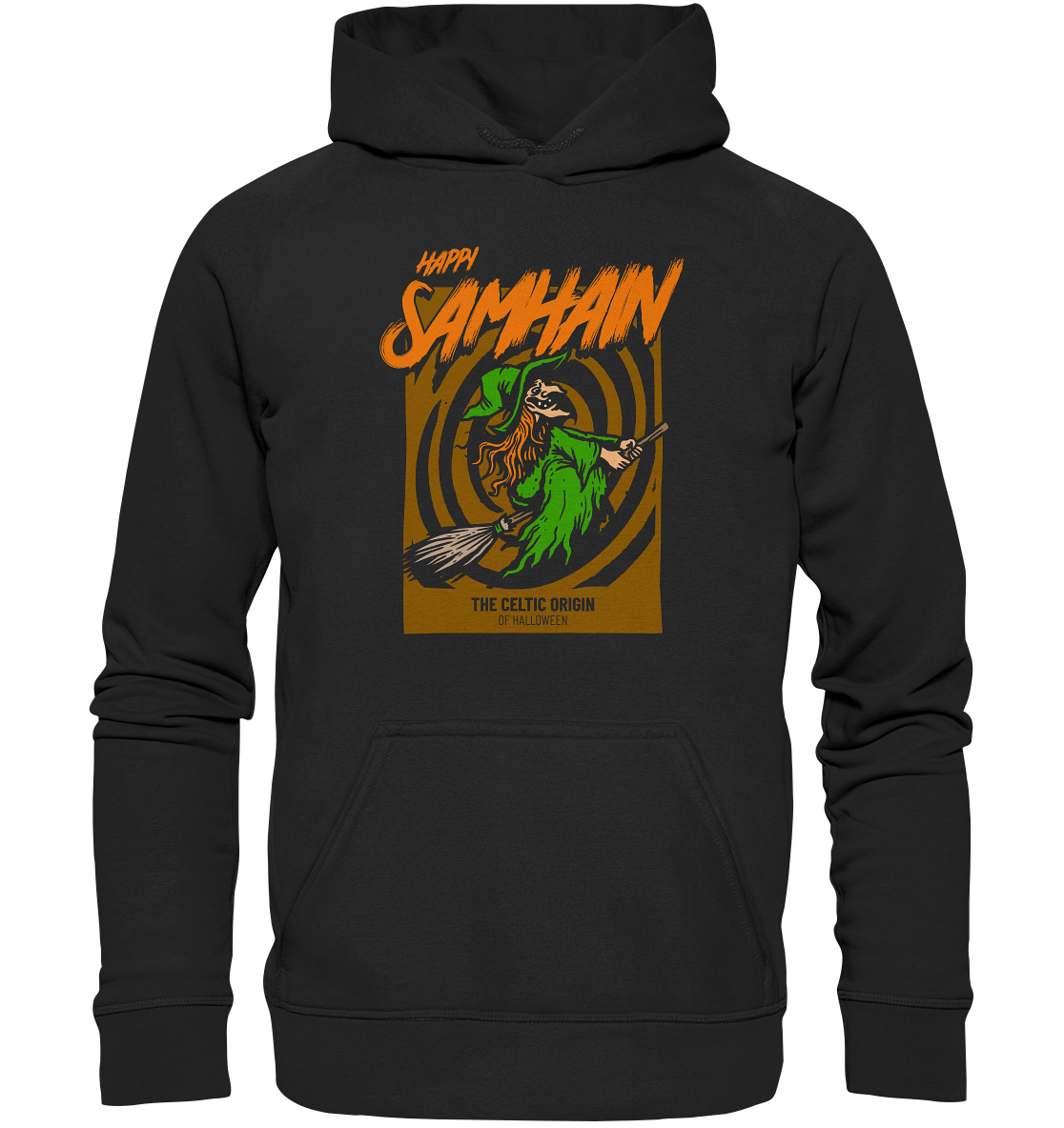 Happy Samhain "Witch" - Basic Unisex Hoodie