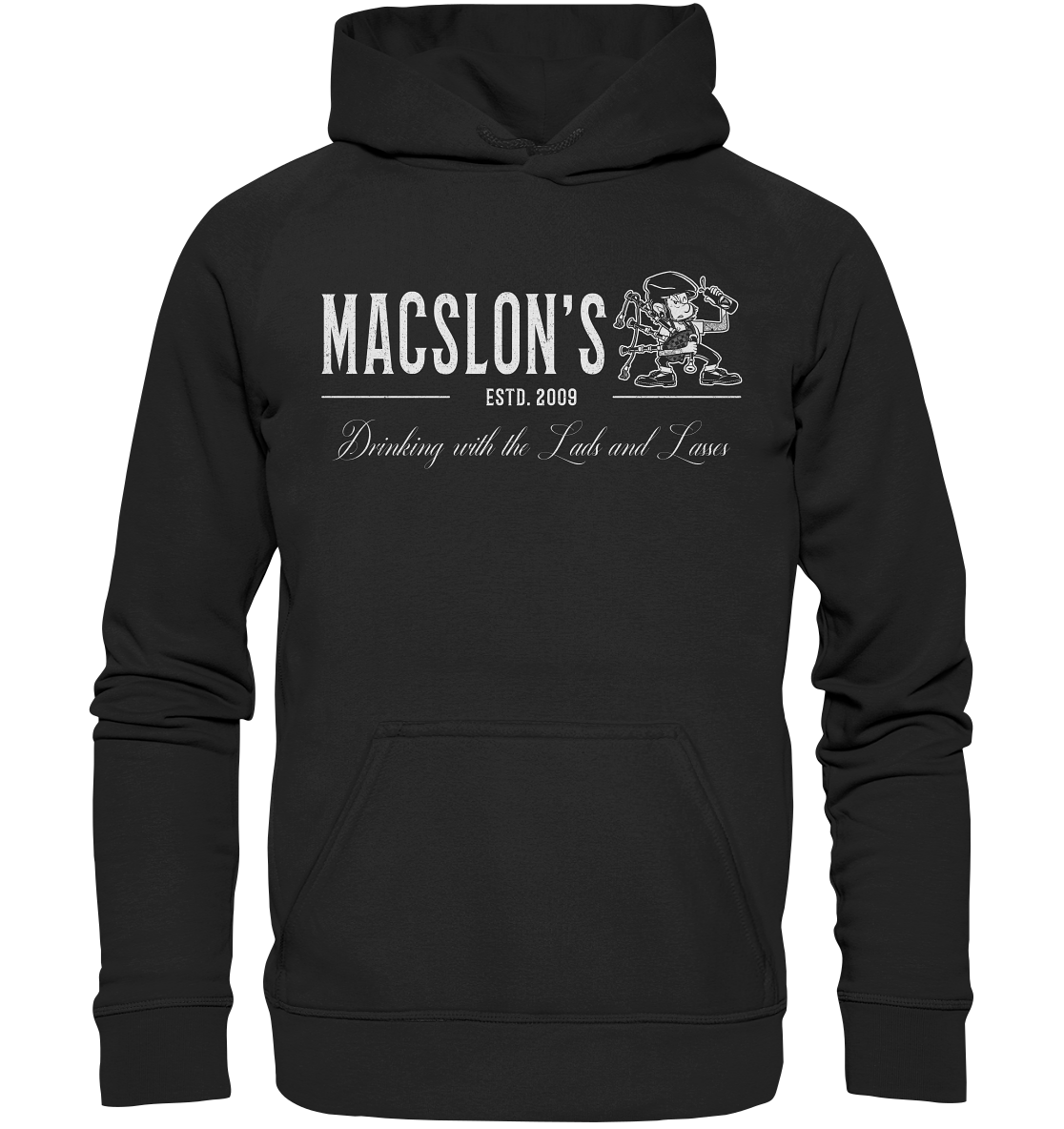 MacSlon's "Drinking With The Lads & Lasses" - Basic Unisex Hoodie