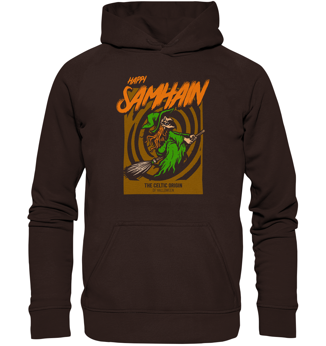 Happy Samhain "Witch" - Basic Unisex Hoodie