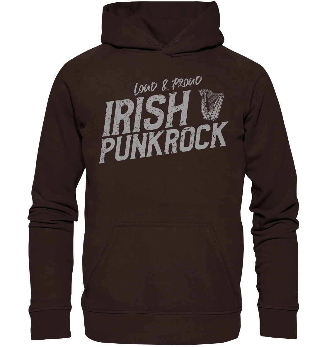 Irish Punkrock "Loud & Proud" - Basic Unisex Hoodie