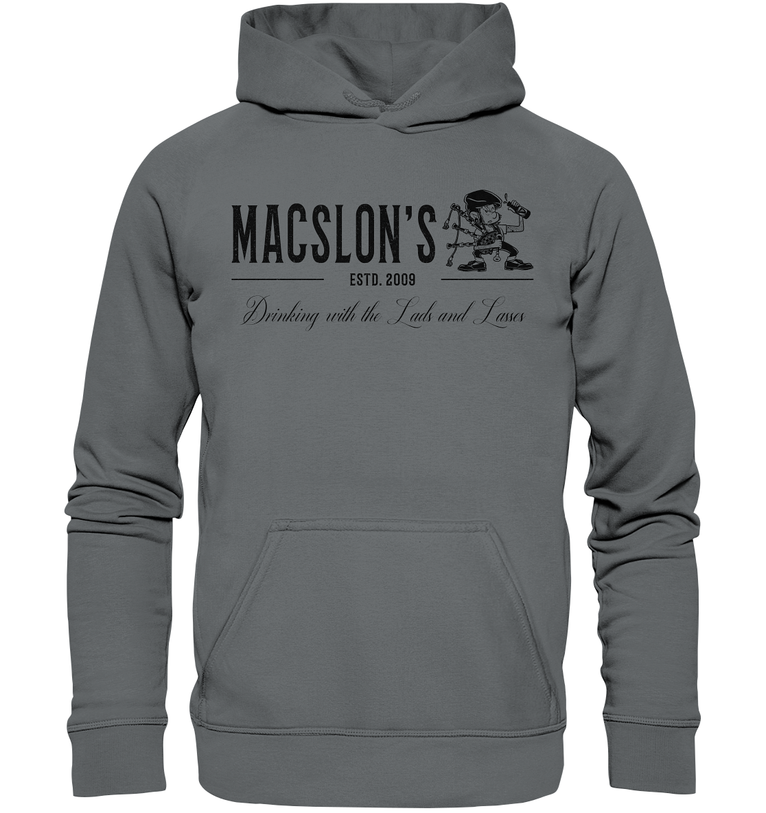 MacSlon's "Drinking With The Lads & Lasses" - Basic Unisex Hoodie