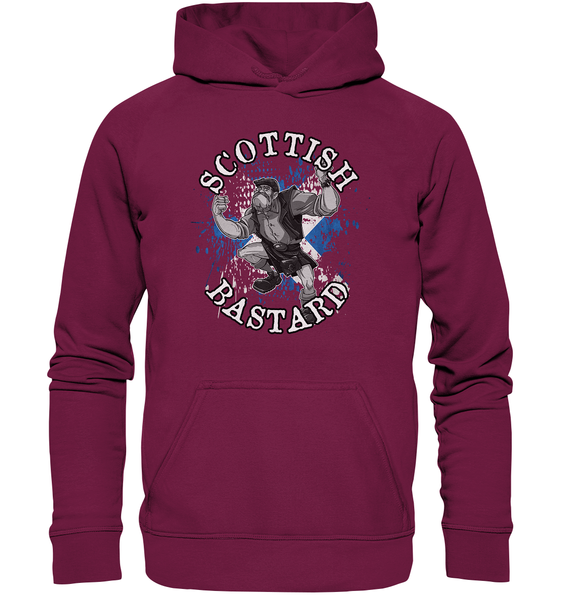 "Scottish Bastard" - Basic Unisex Hoodie