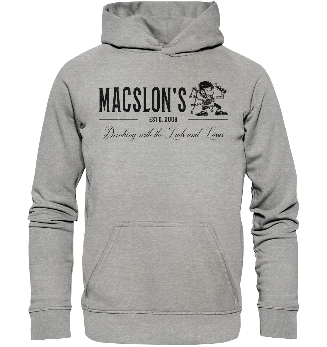 MacSlon's "Drinking With The Lads & Lasses" - Basic Unisex Hoodie