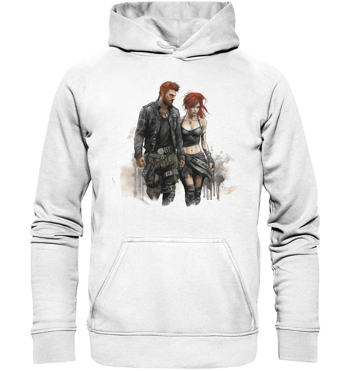 Celtic Couple "Artwork I" - Basic Unisex Hoodie