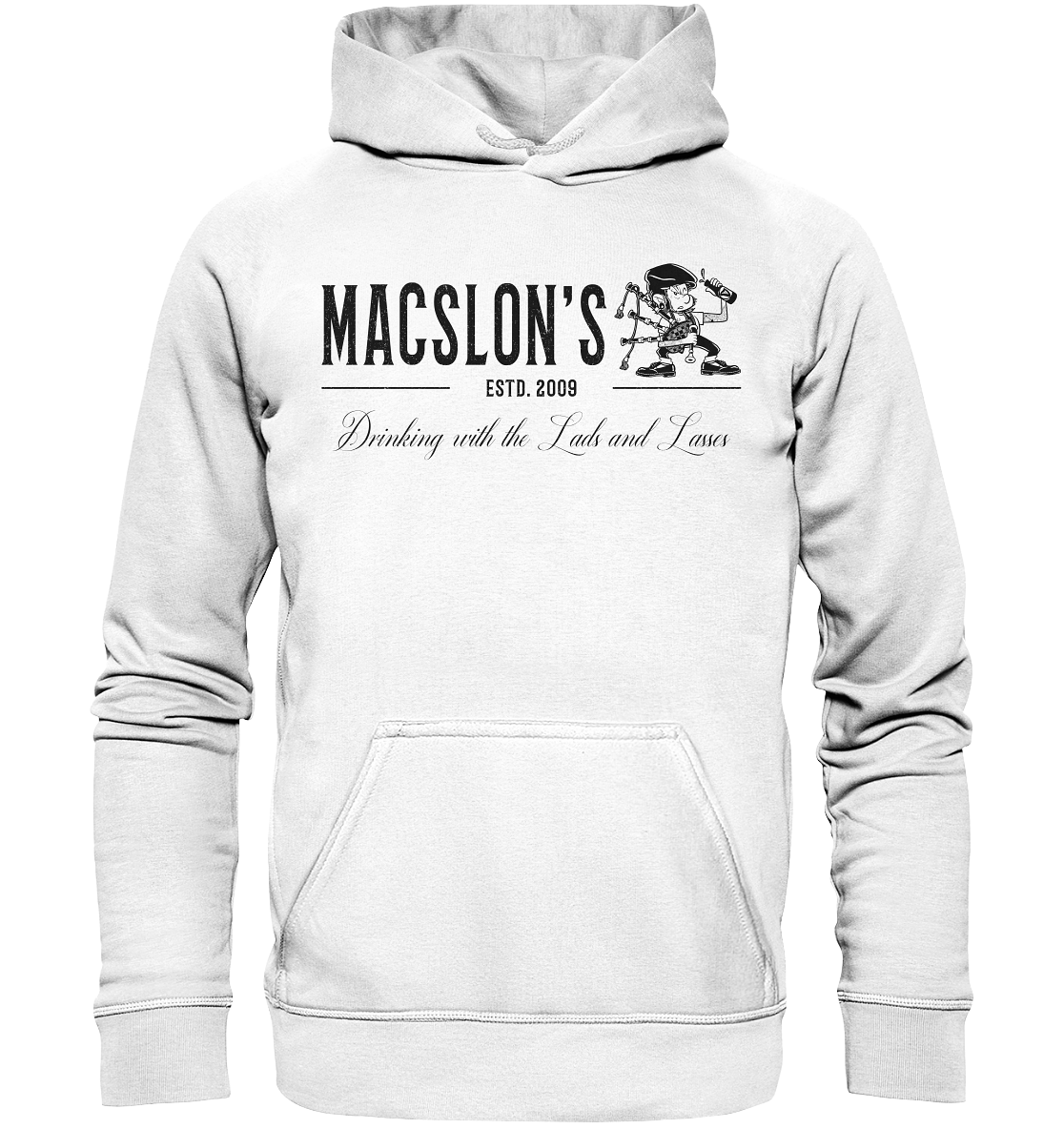 MacSlon's "Drinking With The Lads & Lasses" - Basic Unisex Hoodie