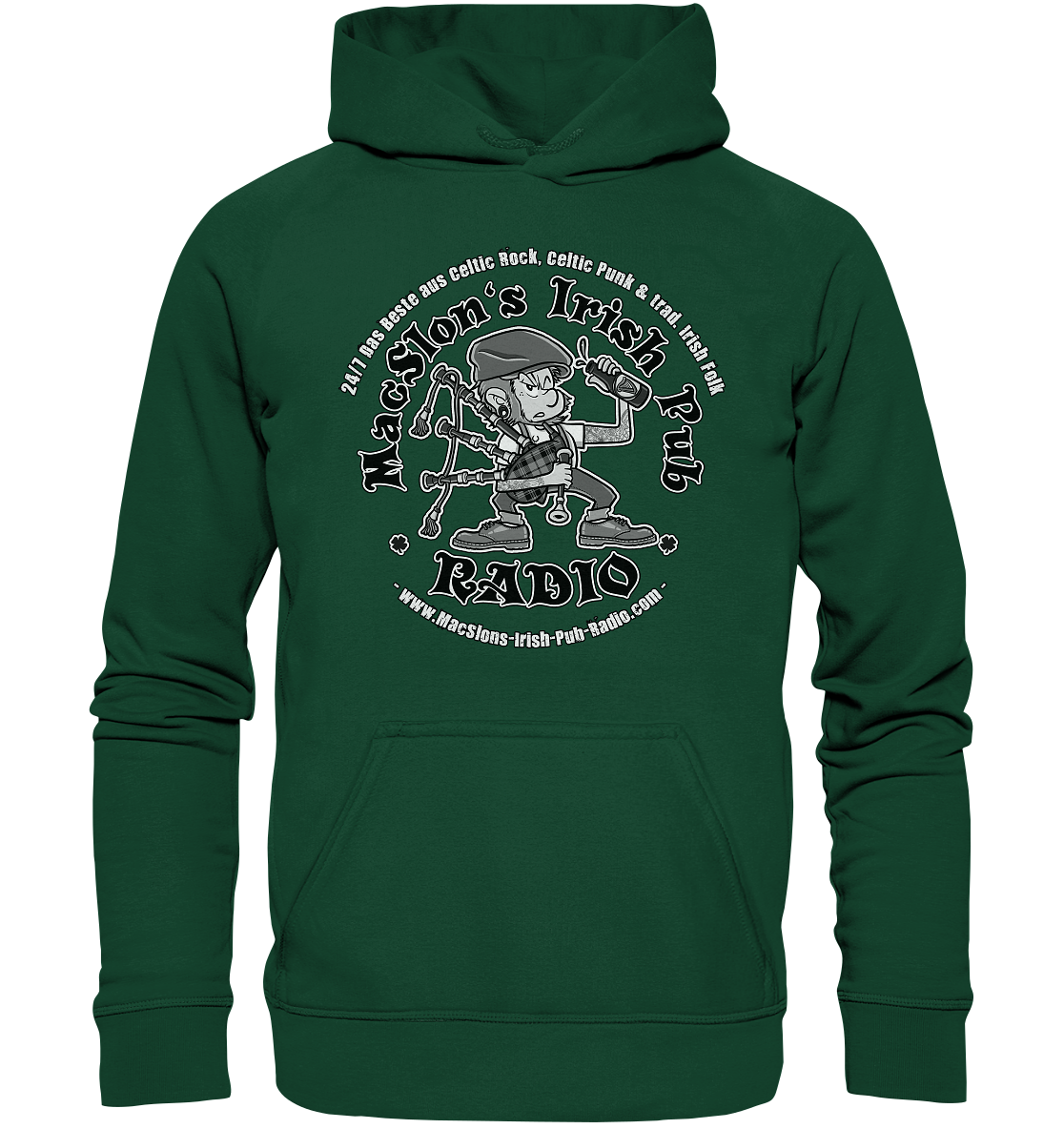 MacSlon's Radio "24/7 - Classic Logo"  - Kids Premium Hoodie