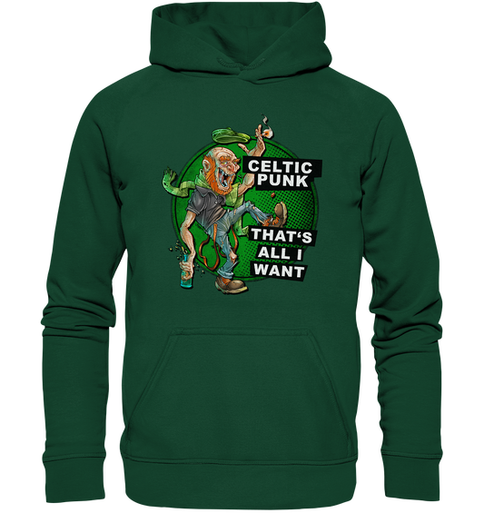 "Celtic Punk - That's All I Want" - Kids Premium Hoodie