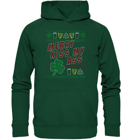 Merry Kiss My Ass (Christmas) - Kids Premium Hoodie