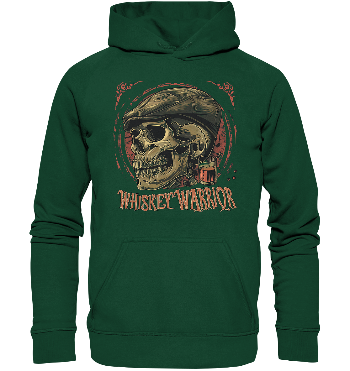 Whiskey Warrior "Flatcap-Skull I"  - Kids Premium Hoodie