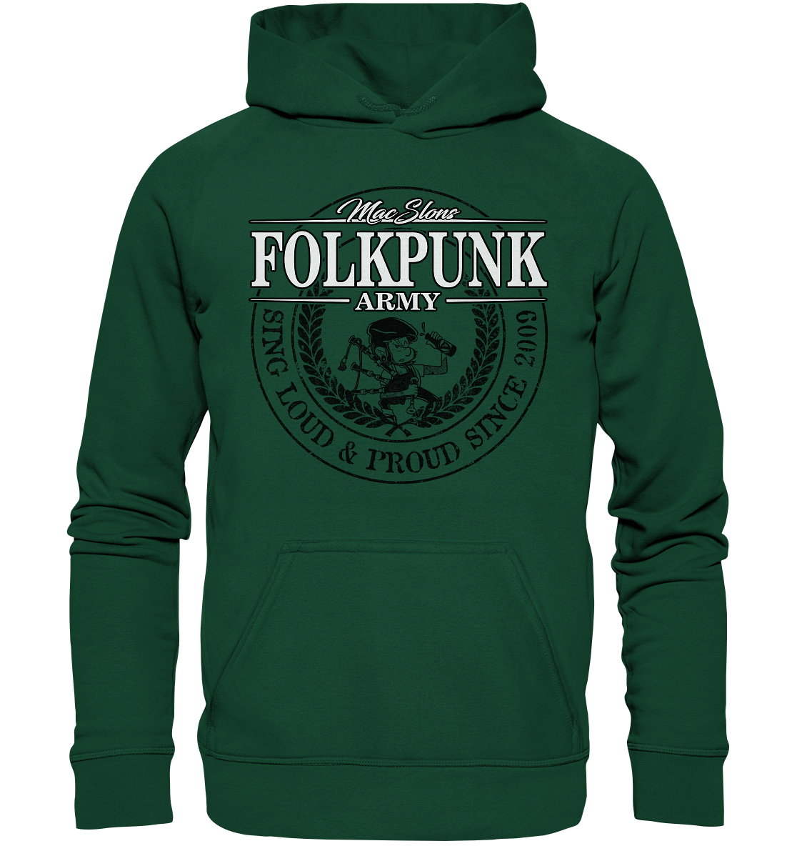 MacSlon's "Folkpunk Army" - Kids Premium Hoodie