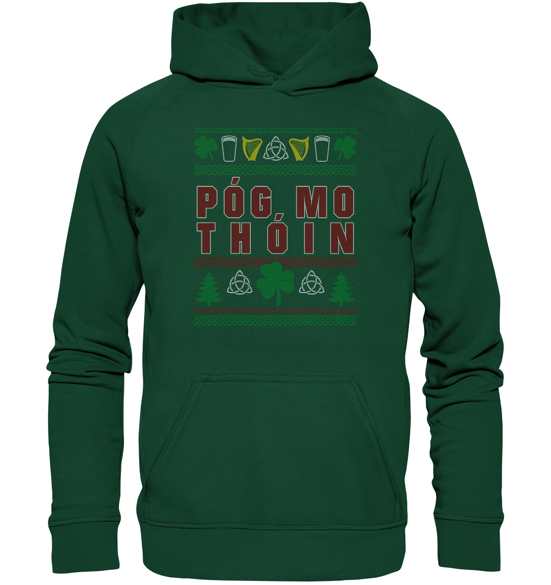 Póg Mo Thóin (Christmas) - Kids Premium Hoodie