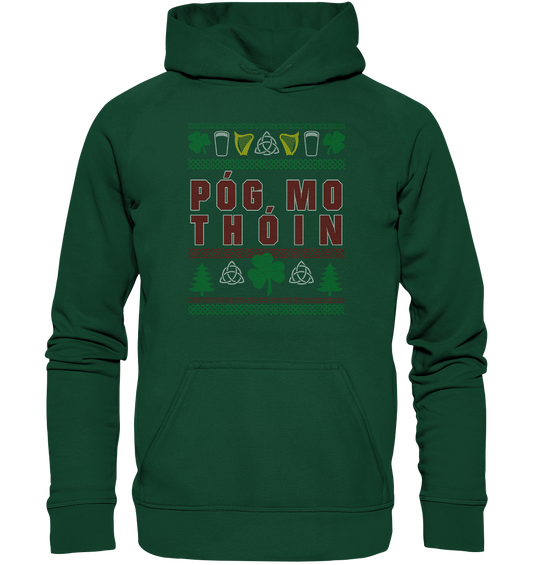 Póg Mo Thóin (Christmas) - Kids Premium Hoodie