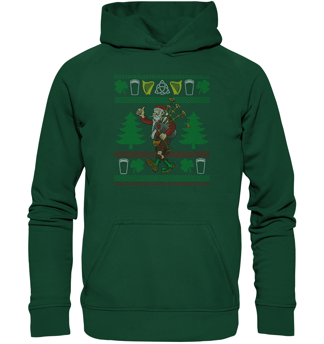 Kilted Santa (Christmas) - Kids Premium Hoodie