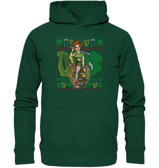 Irish Punk Girl (Christmas) - Kids Premium Hoodie