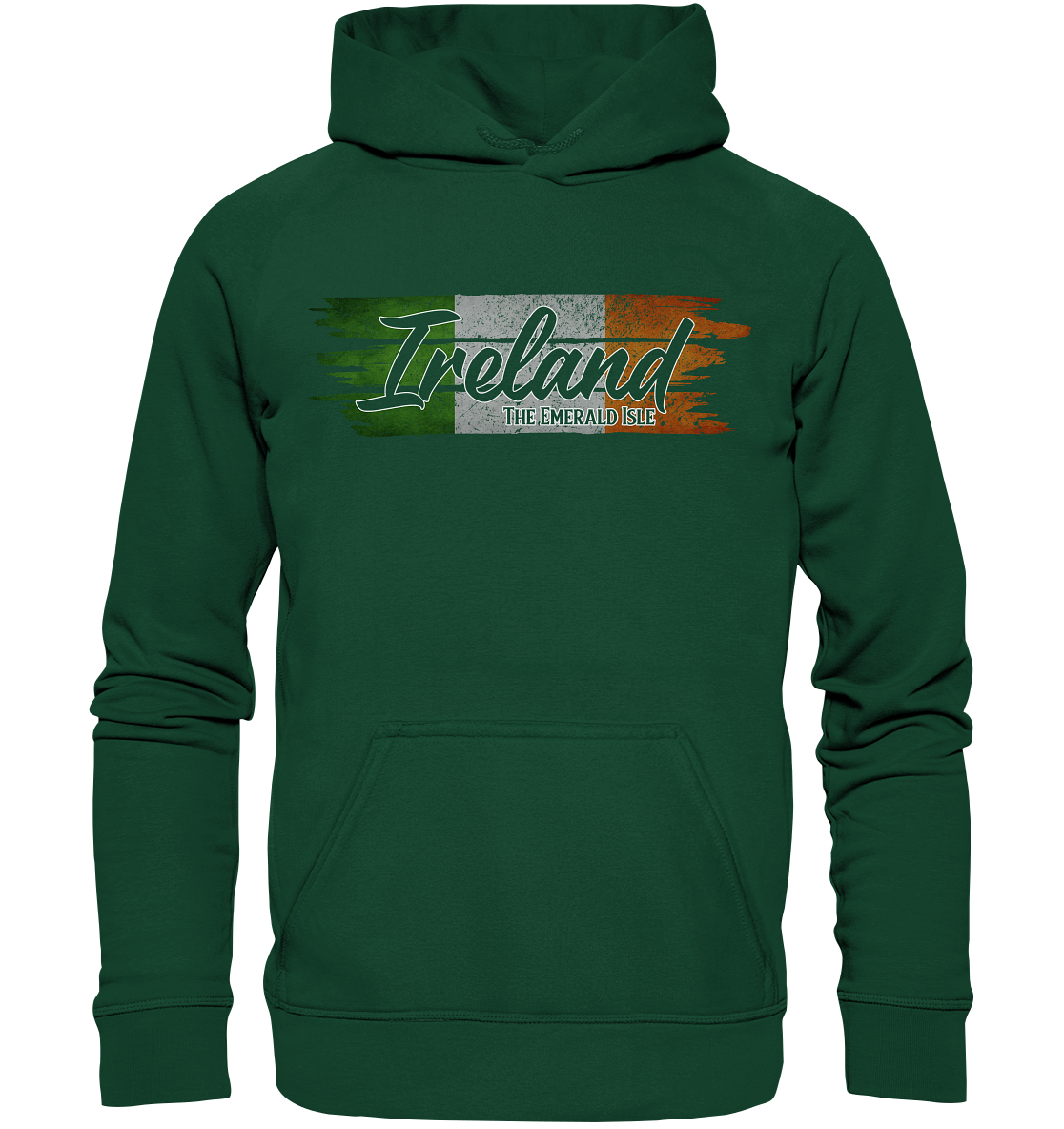 Ireland "The Emerald Isle / Flag" - Kids Premium Hoodie