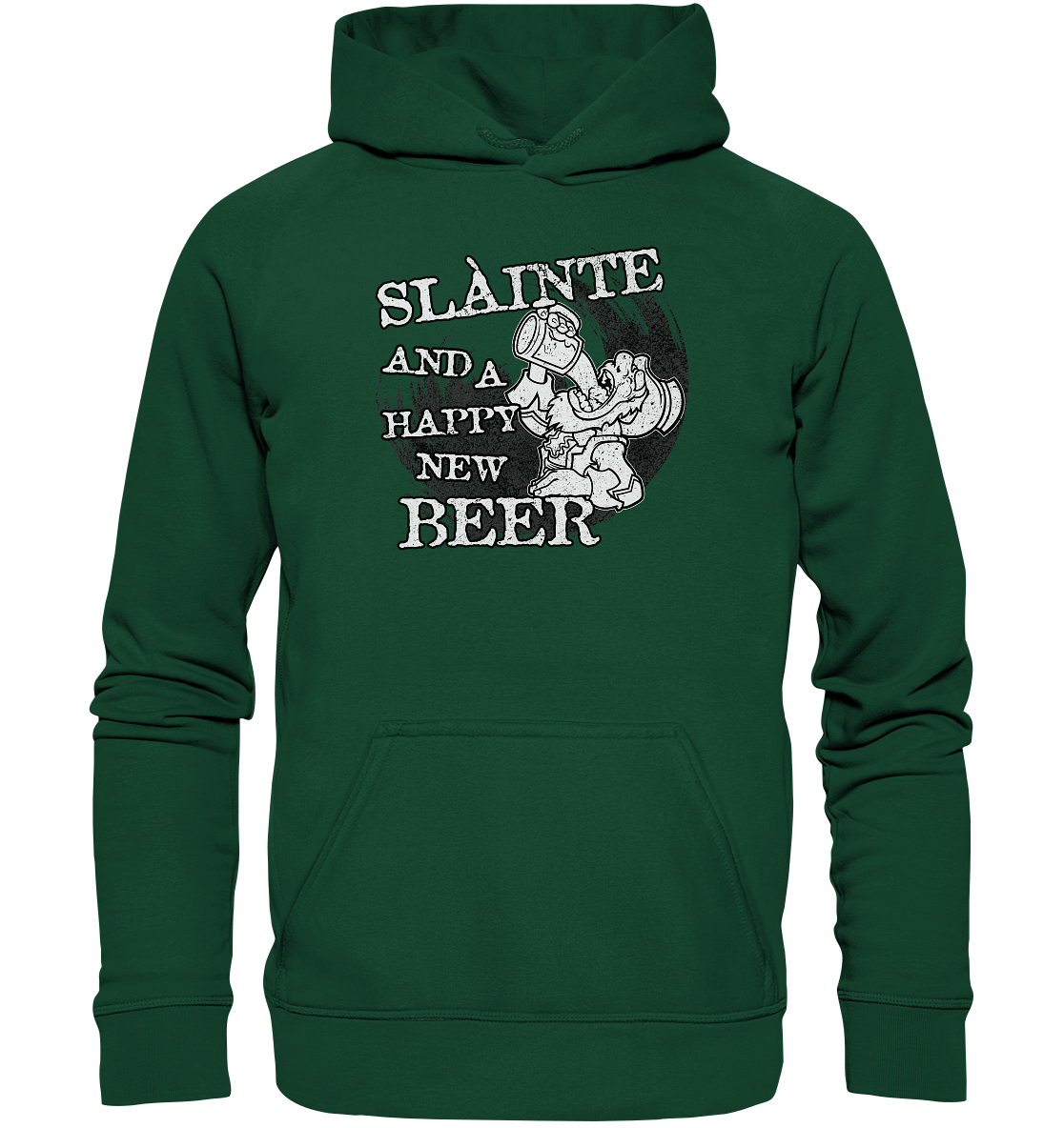 Sláinte "And A Happy New Beer" - Kids Premium Hoodie