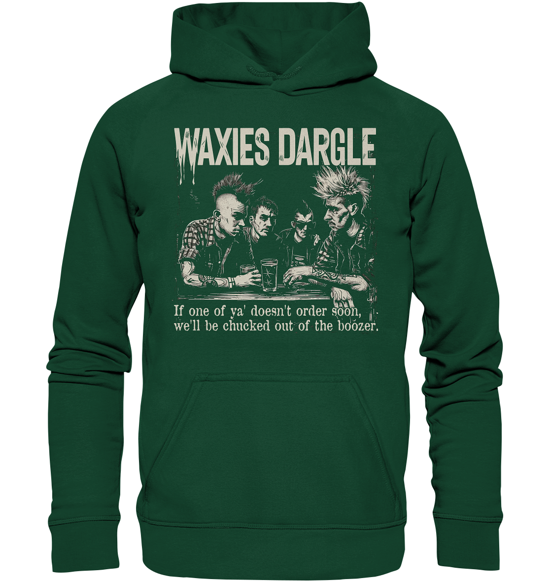 Waxies Dargle "Punks I" - Kids Premium Hoodie