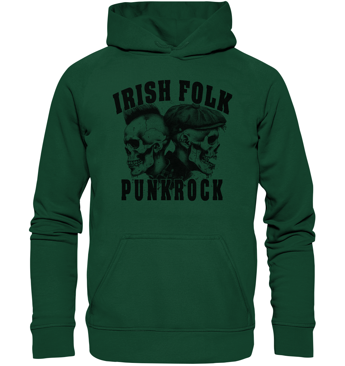 Irish Folk "Punkrock / Skulls" - Kids Premium Hoodie